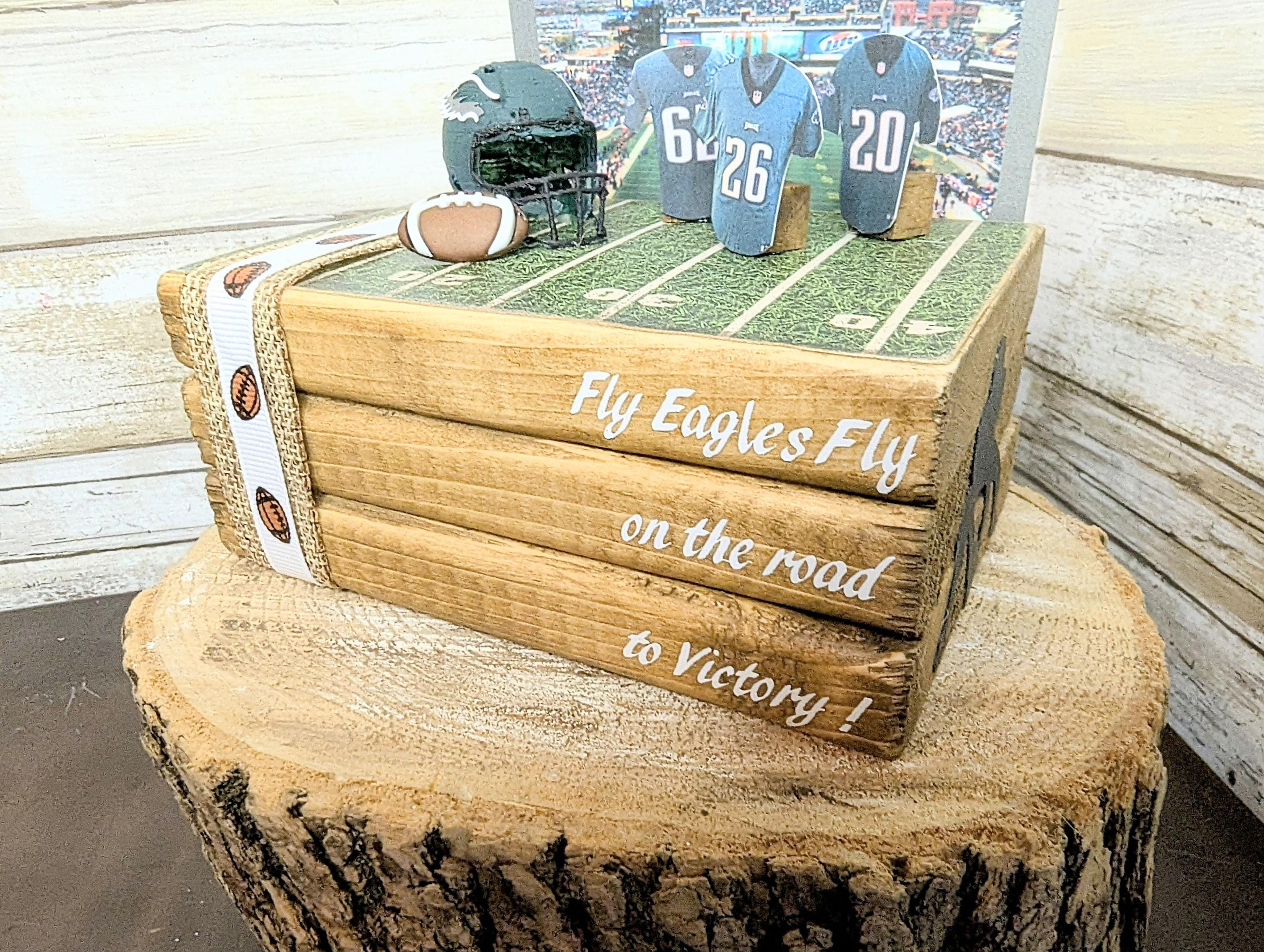 Eagles decor, eagles wedding decor, Eagles wedding centerpiece, Eagles Party gift decor, Football decor centerpiece
