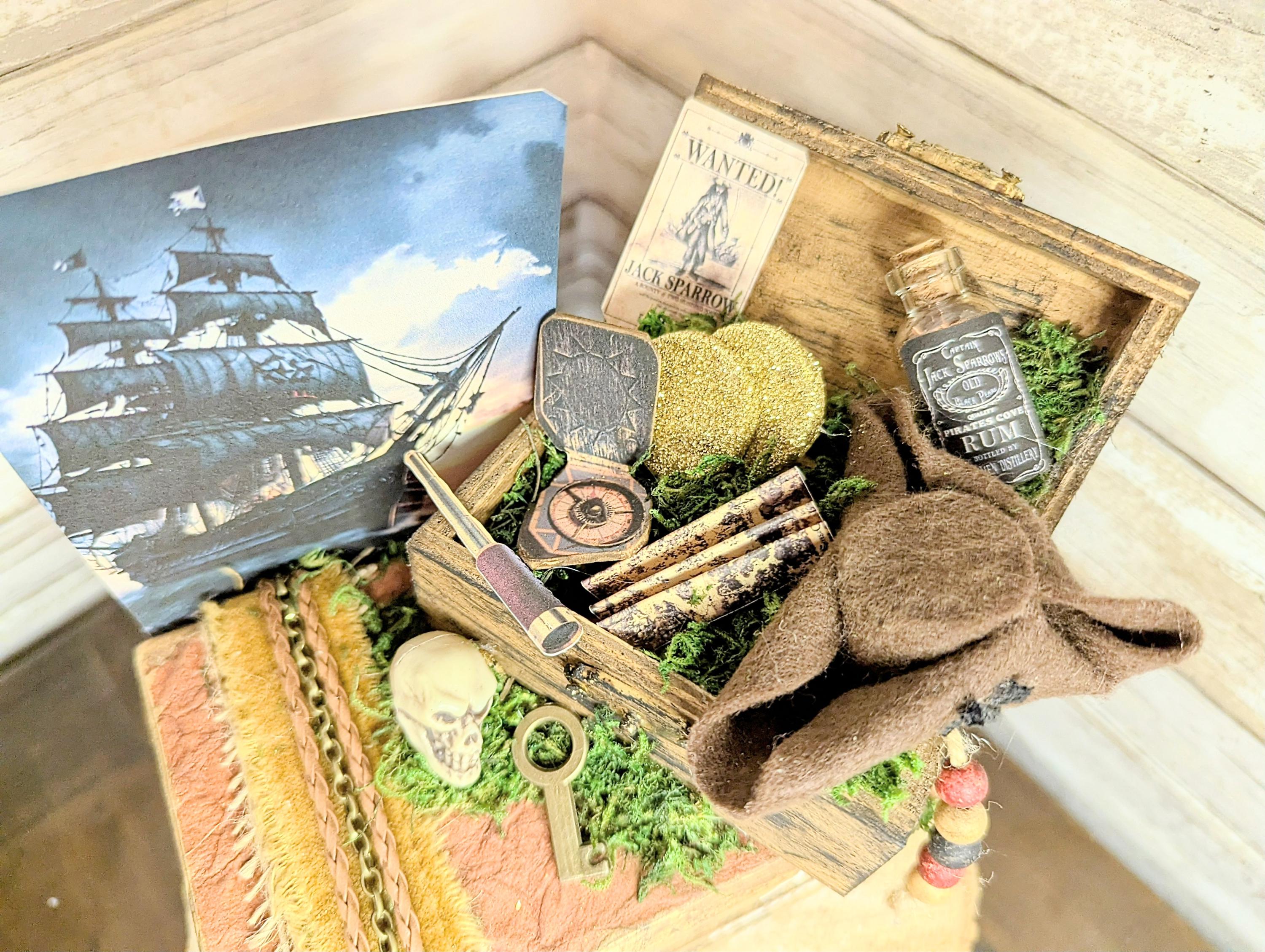 Pirates of the Caribbean decor, Disney wedding decor, Disney wedding centerpiece, pirates of the Caribbean Disney Party gift decor
