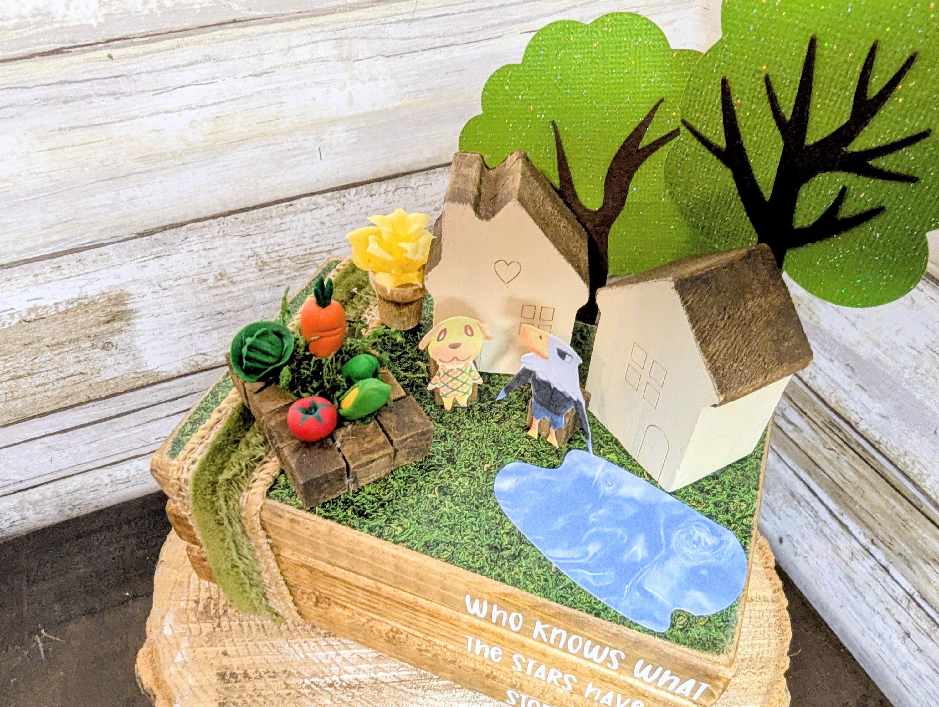 Animal crossing decor, Video game wedding decor, animal crossing centerpiece, animal crossing Party decor, animal crossing gift