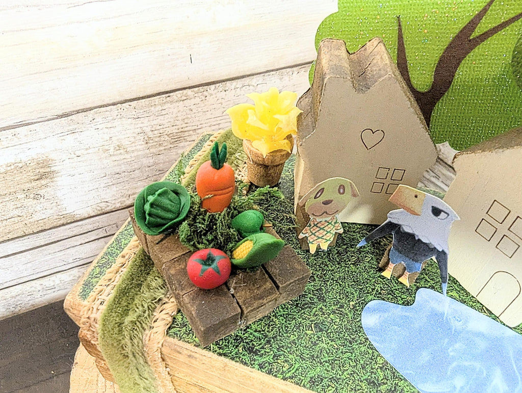 Animal crossing decor, Video game wedding decor, animal crossing centerpiece, animal crossing Party decor, animal crossing gift