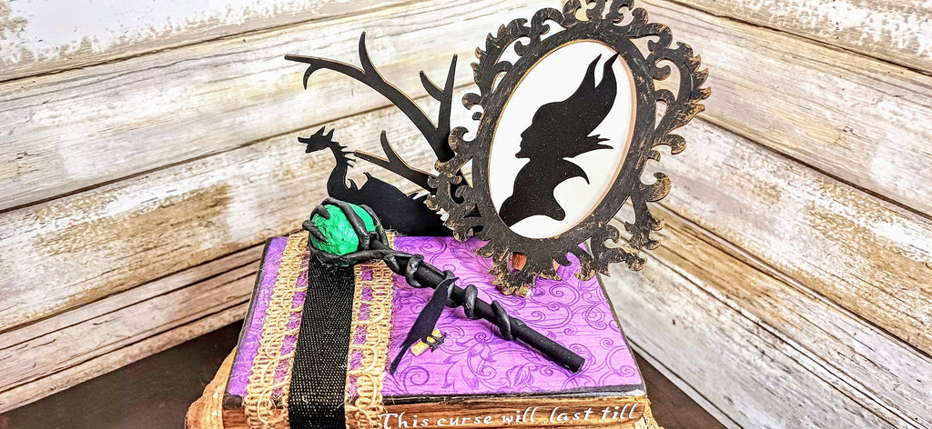 Maleficent Decor, Maleficent wedding party centerpiece Disney wedding decor Disney wedding Disney villains decor Disney Villains party gift