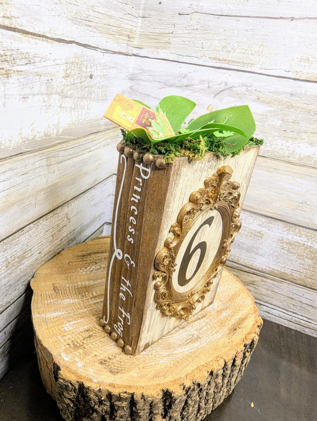 Disney Tiana table number decor, Disney wedding table numbers, Disney wedding decor, Disney wedding, Disney princess table number