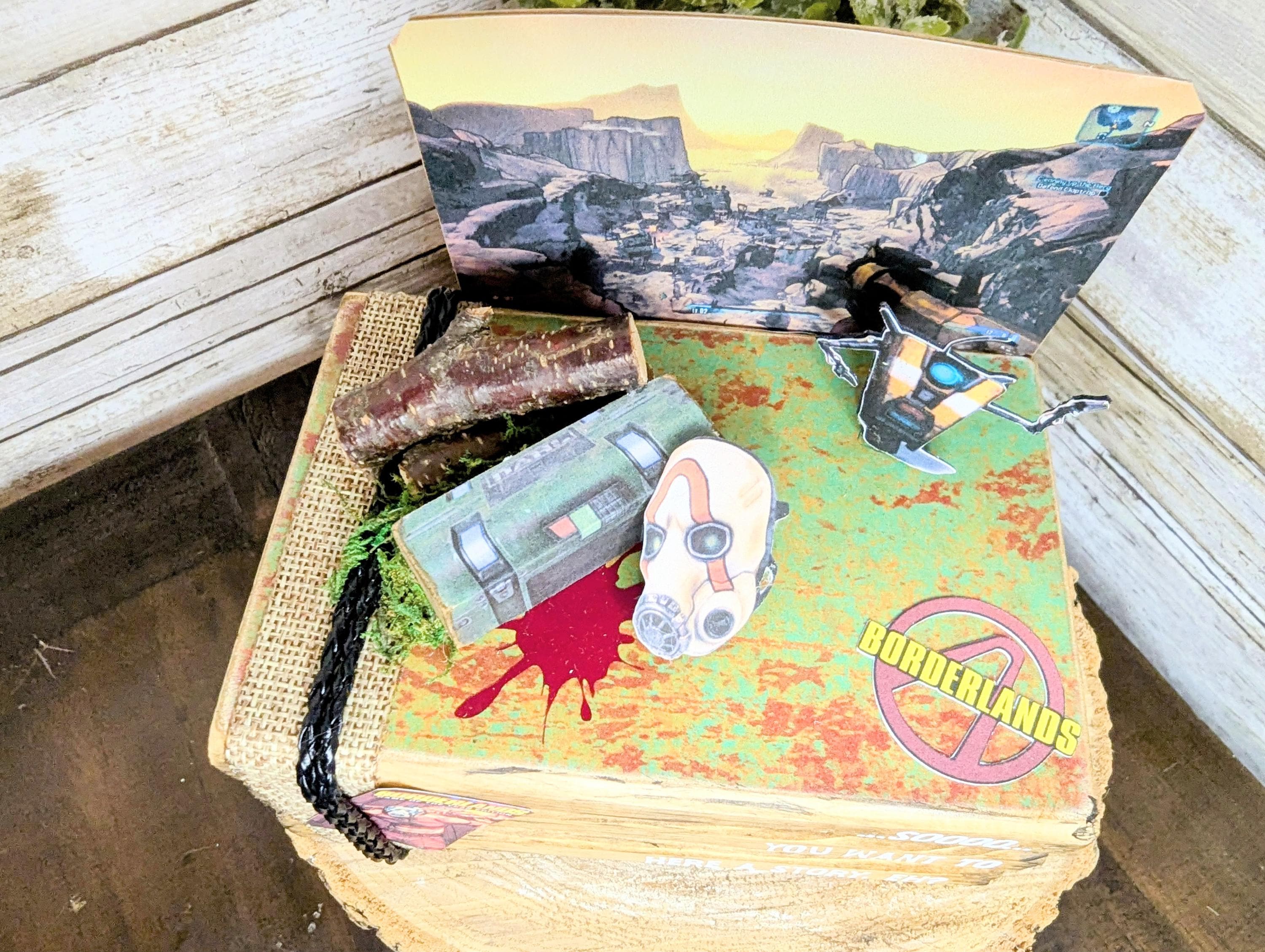 Borderlands decor, video game wedding decor, Borderlands centerpiece, Borderlands Party gift decor, Video game decor centerpiece