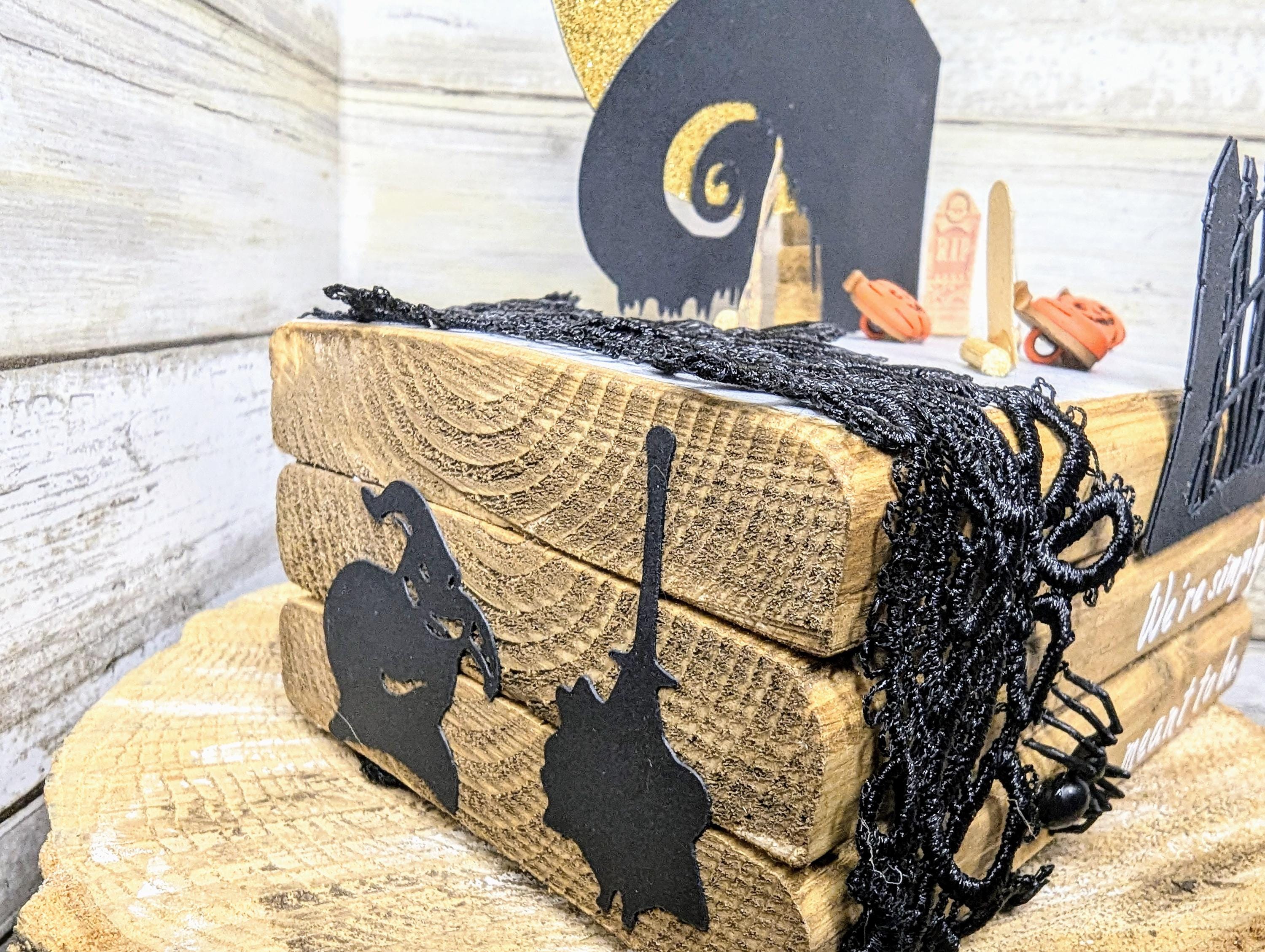 Nightmare before Christmas decor Disney wedding decor Disney wedding centerpiece Nightmare before Christmas party decor Jack and Sally gift