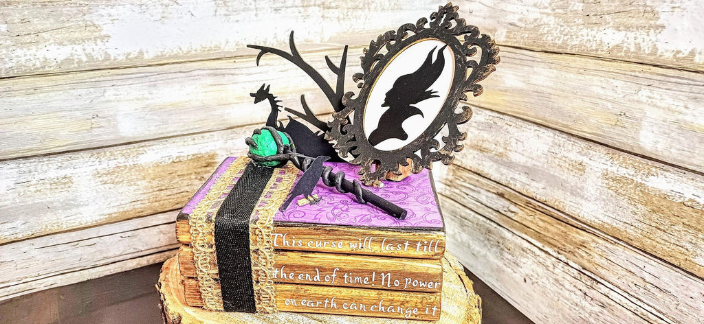 Maleficent Decor, Maleficent wedding party centerpiece Disney wedding decor Disney wedding Disney villains decor Disney Villains party gift