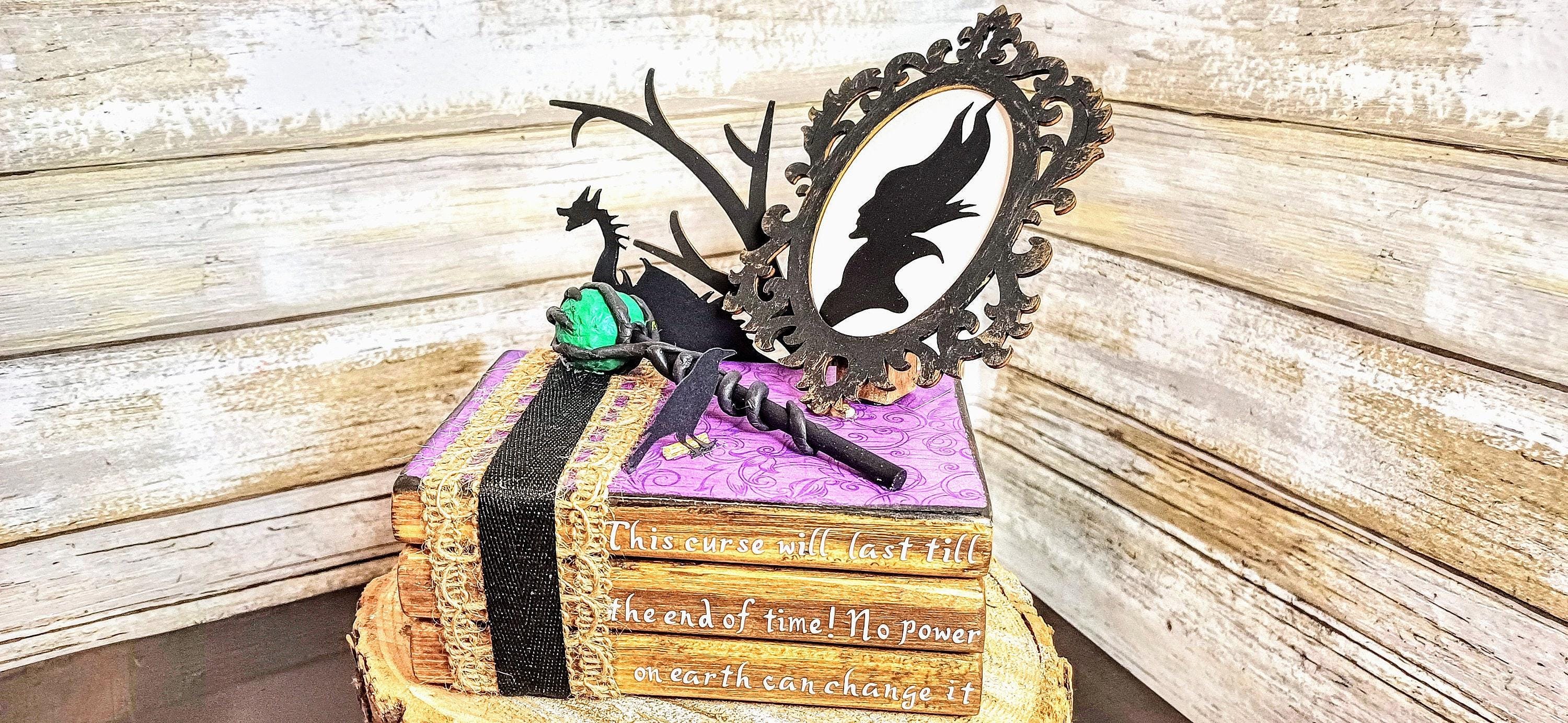 Maleficent Decor, Maleficent wedding party centerpiece Disney wedding decor Disney wedding Disney villains decor Disney Villains party gift