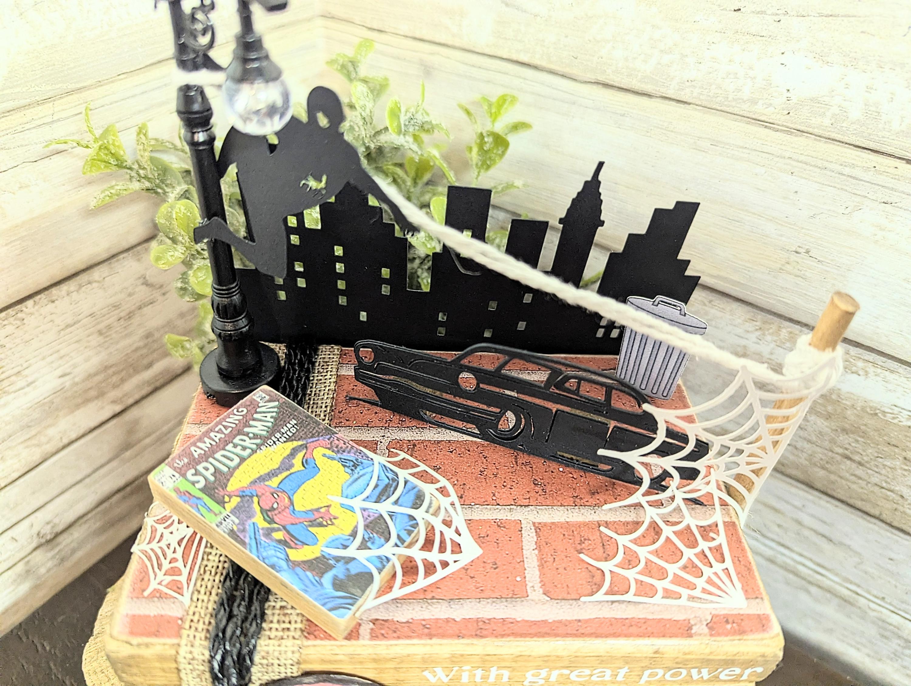 Spider Man decor, super hero wedding decor, Spider man centerpiece, Spider man party gift decor, Disney decor centerpiece