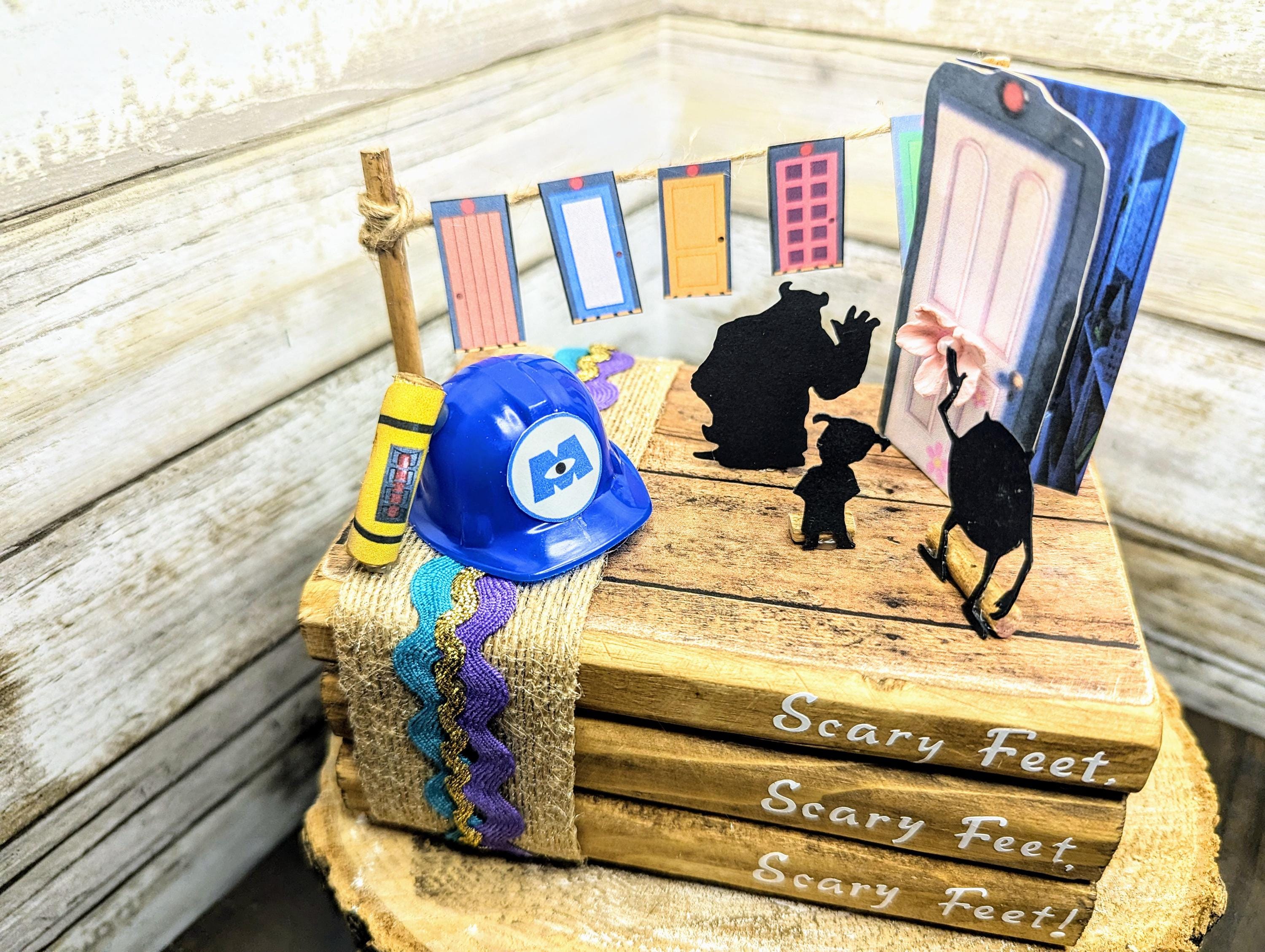Monsters Inc decor, Monsters Inc table decor, Disney wedding centerpiece, Monsters Inc party decor Monters Inc Gift, Disney wedding