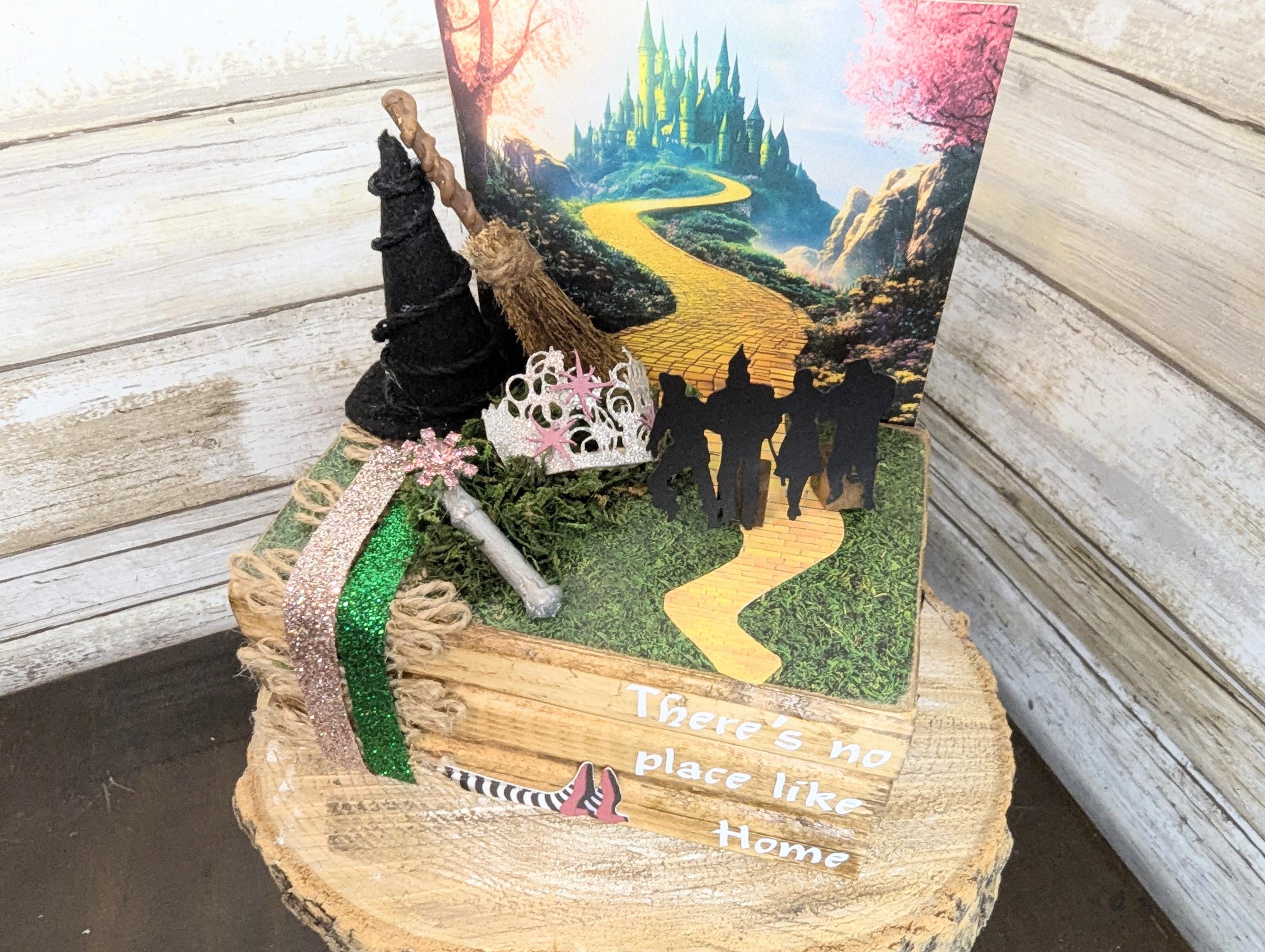 Wicked decor, wizard of oz decor, wicked  centerpiece, wicked Party gift decor, wizard of oz party