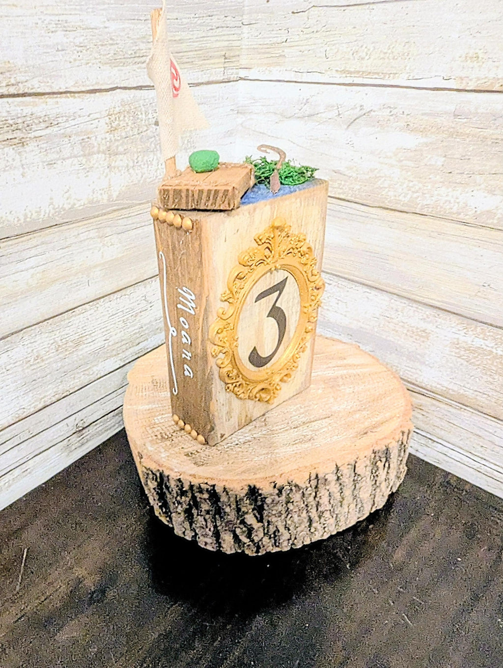 Disney Moana table numbers decor, Disney wedding party table number decor,Disney wedding, Disney princess table numer