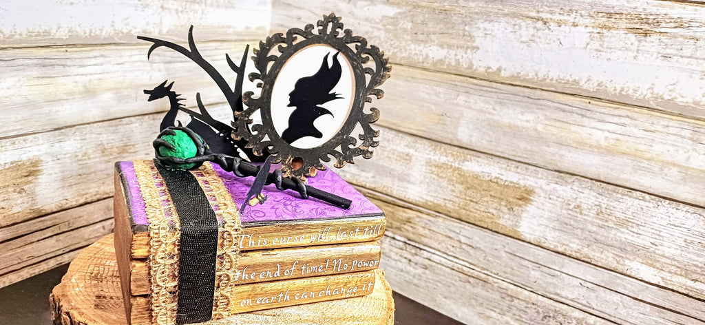 Maleficent Decor, Maleficent wedding party centerpiece Disney wedding decor Disney wedding Disney villains decor Disney Villains party gift