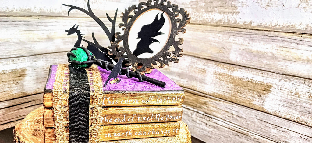 Maleficent Decor, Maleficent wedding party centerpiece Disney wedding decor Disney wedding Disney villains decor Disney Villains party gift