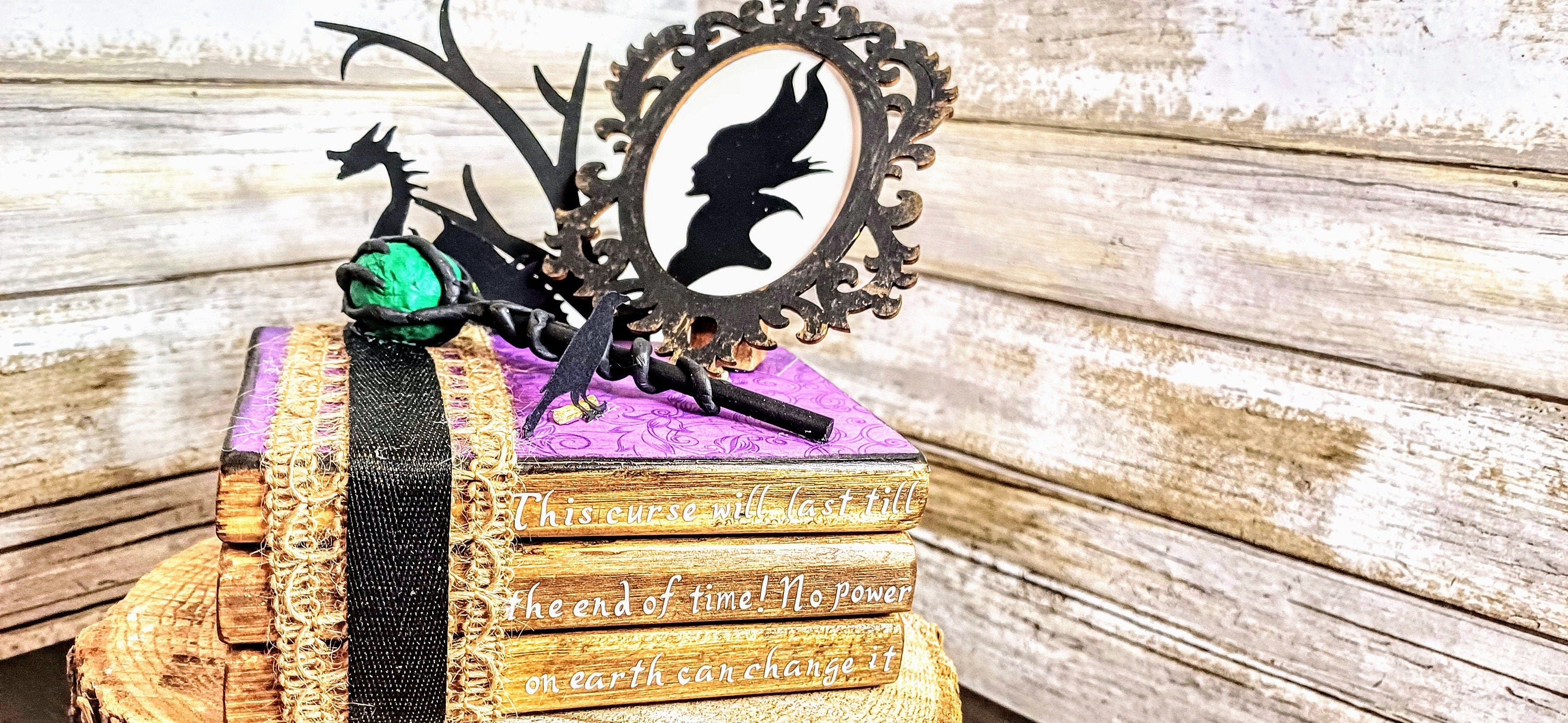 Maleficent Decor, Maleficent wedding party centerpiece Disney wedding decor Disney wedding Disney villains decor Disney Villains party gift