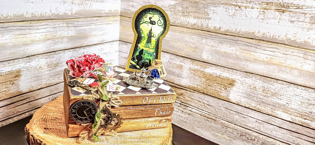Disney Alice wounder land Decor, Disney Wedding decor, Disney centerpieces party table decor, Alice in wounder land gift, Disney Alice party