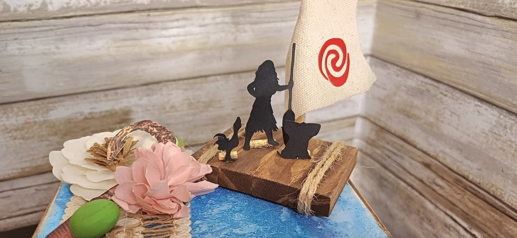 Moana party Centerpiece, Disney wedding decor, Moana party decor, Disney wedding centerpiece, Disney Moana gift, Disney table decor, Moana