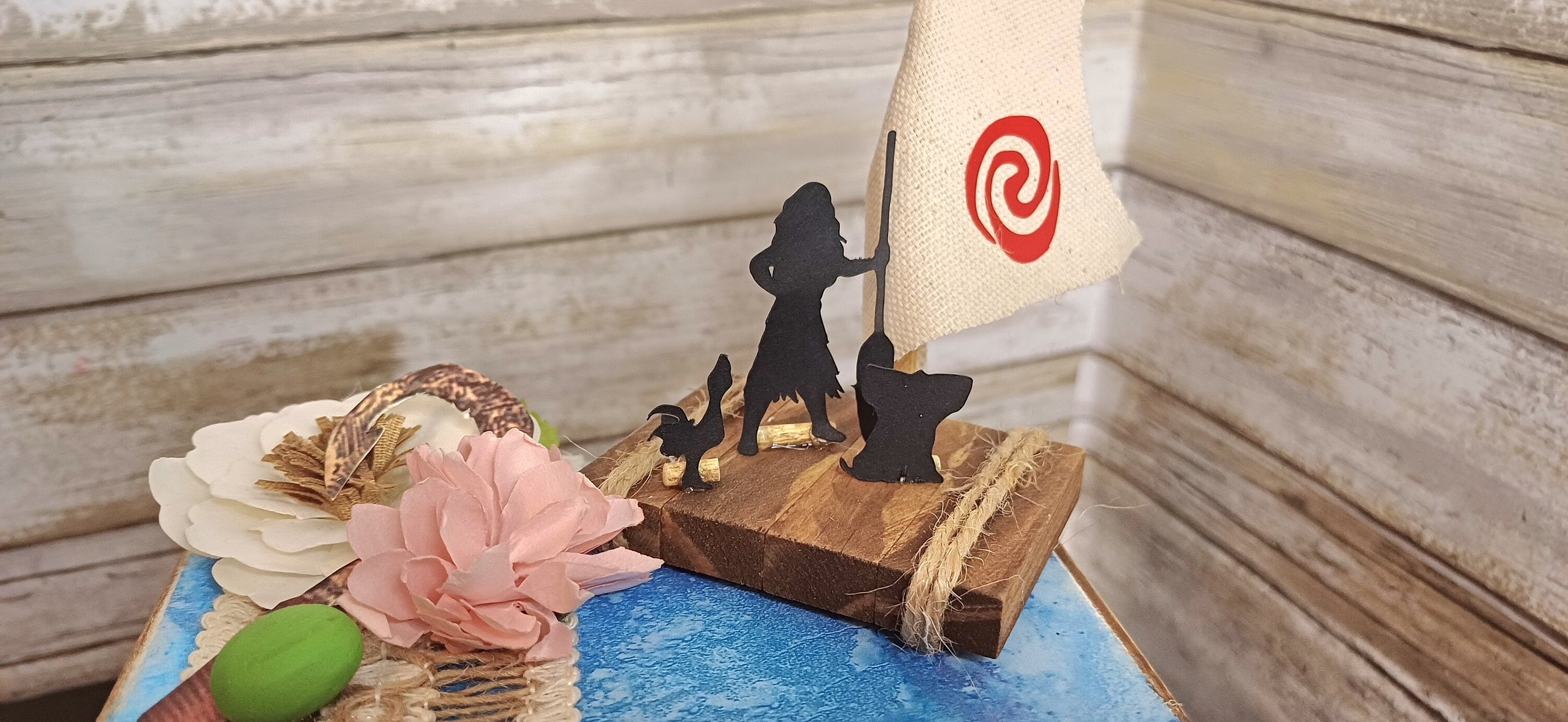 Moana party Centerpiece, Disney wedding decor, Moana party decor, Disney wedding centerpiece, Disney Moana gift, Disney table decor, Moana