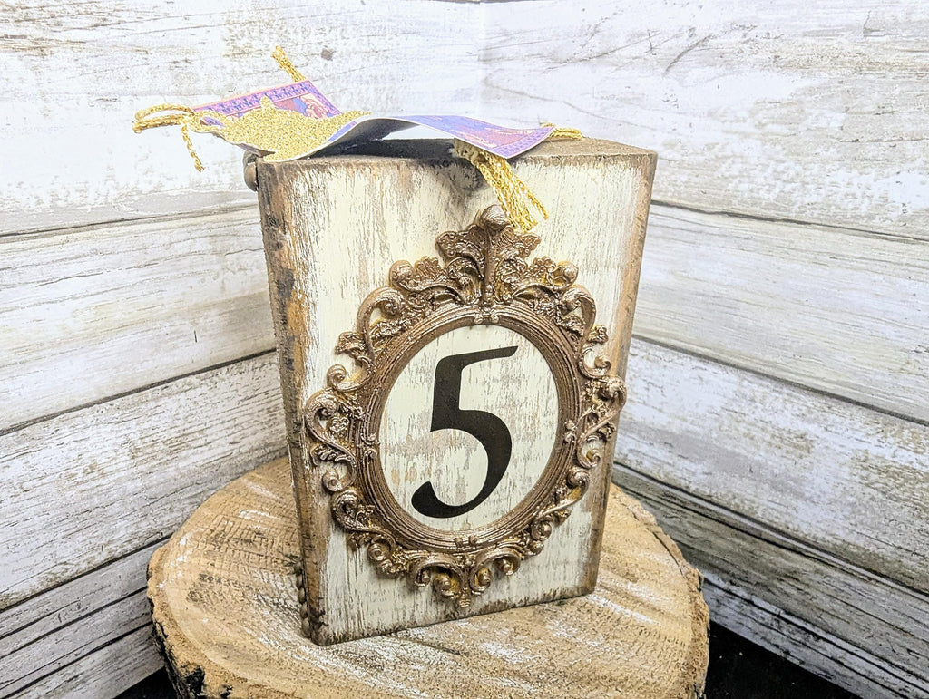 Disney Aladdin table number decor, Disney wedding table numbers, Disney wedding decor, Disney wedding, Disney princess table number
