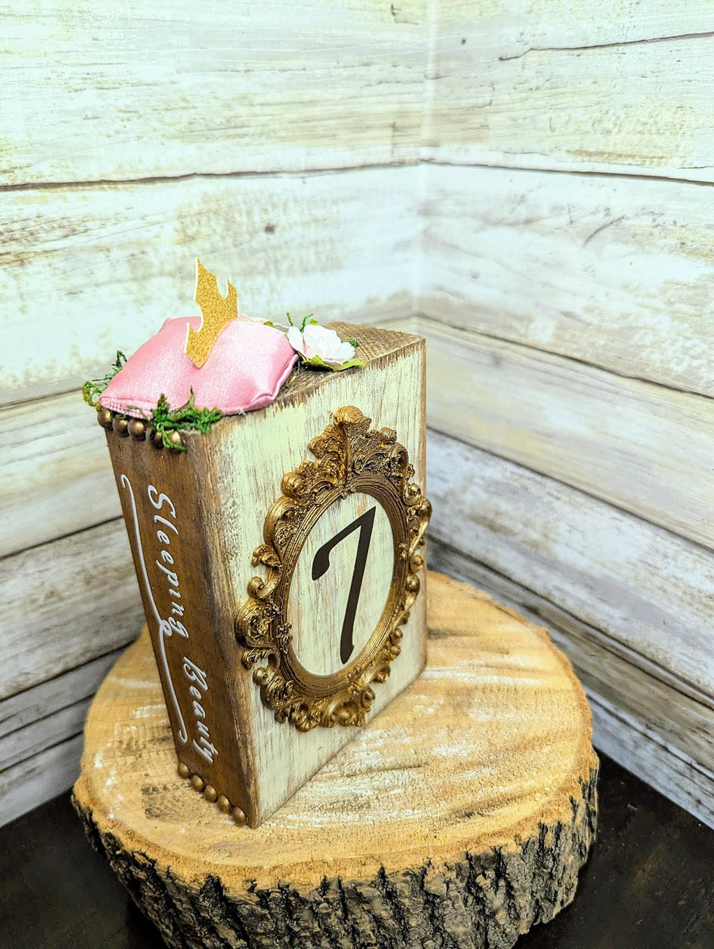 Disney Sleeping Beauty table number decor, Disney wedding table numbers, Disney wedding decor, Disney wedding, Disney princess table number