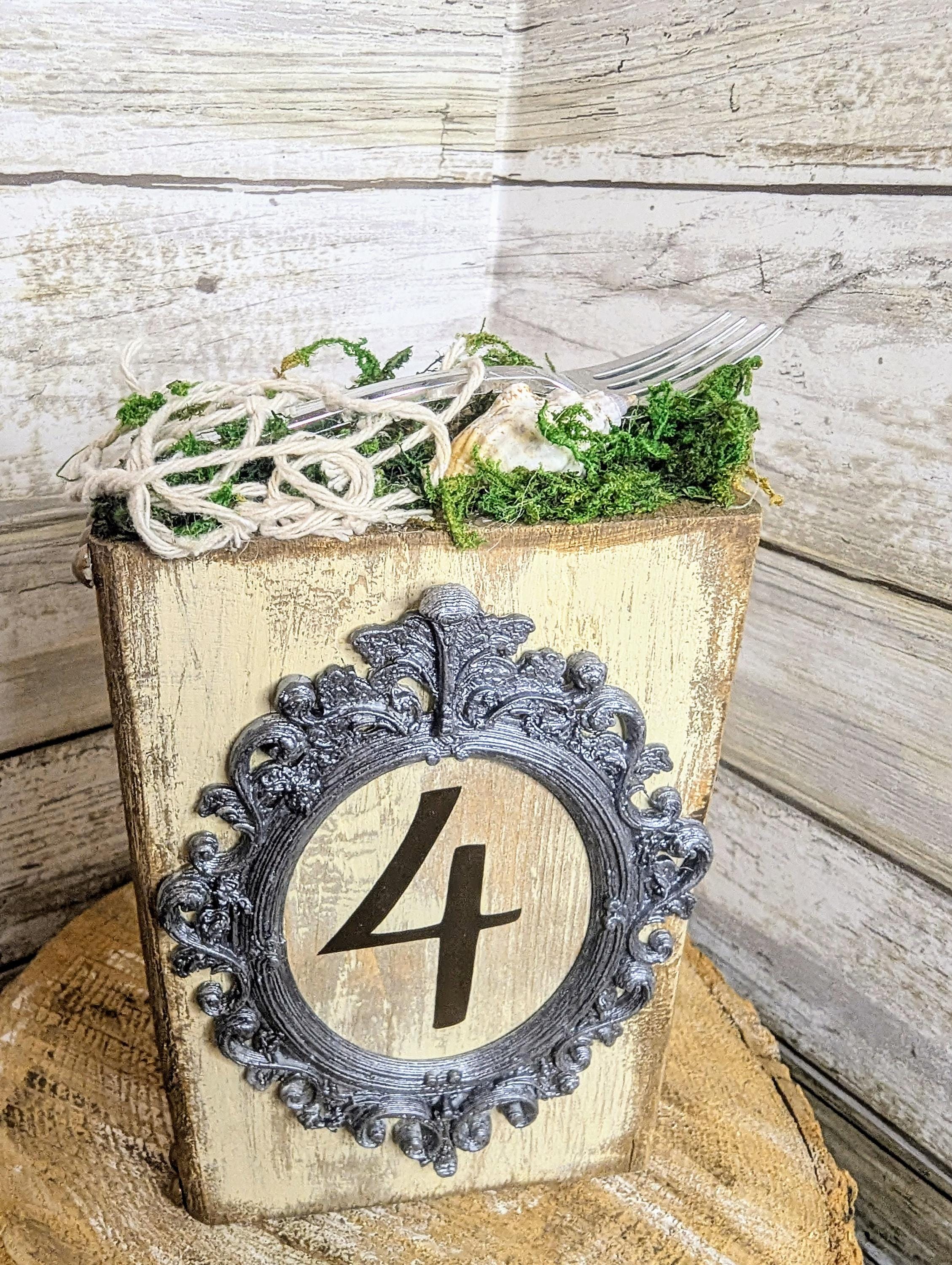Disney Little Mermaid table number decor, Disney wedding table number,Disney wedding, Disney princess table numbers, Disney party numbers