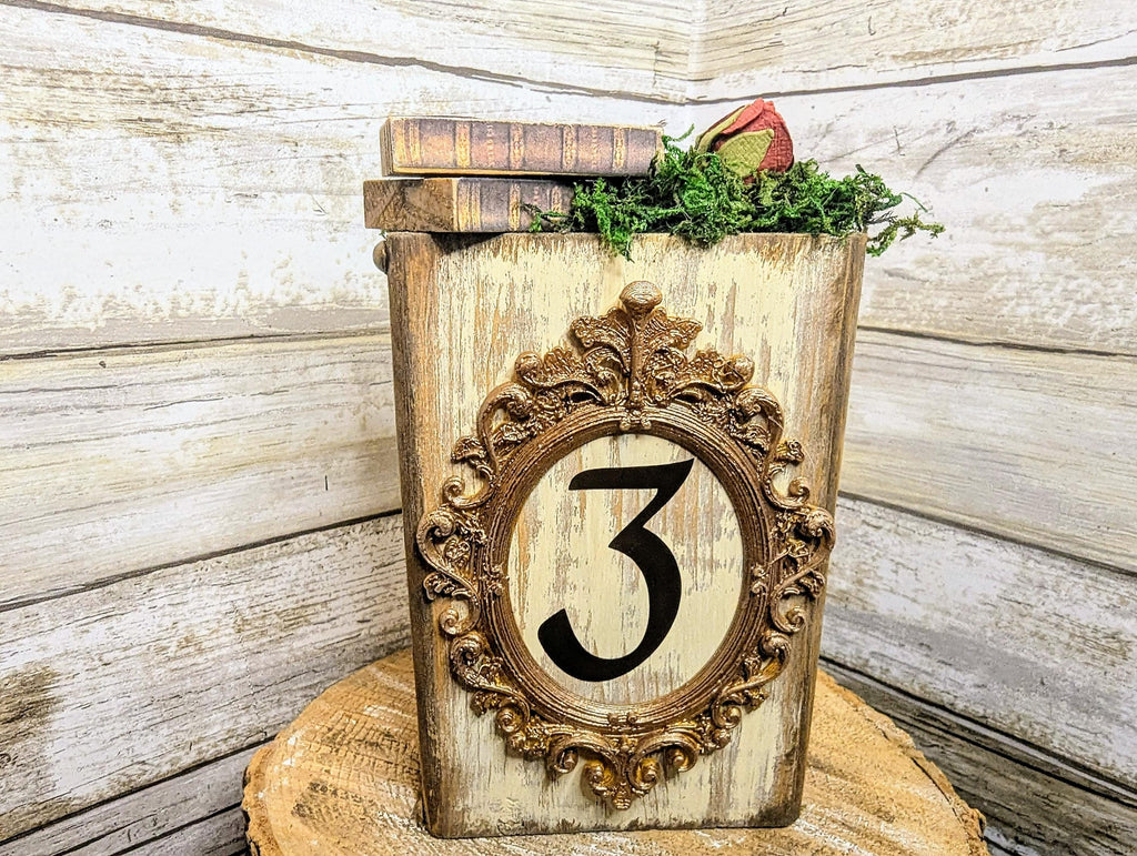 Disney Beauty and beast table numbers decor, Disney wedding party table number decor,Disney wedding, Disney princess table numer