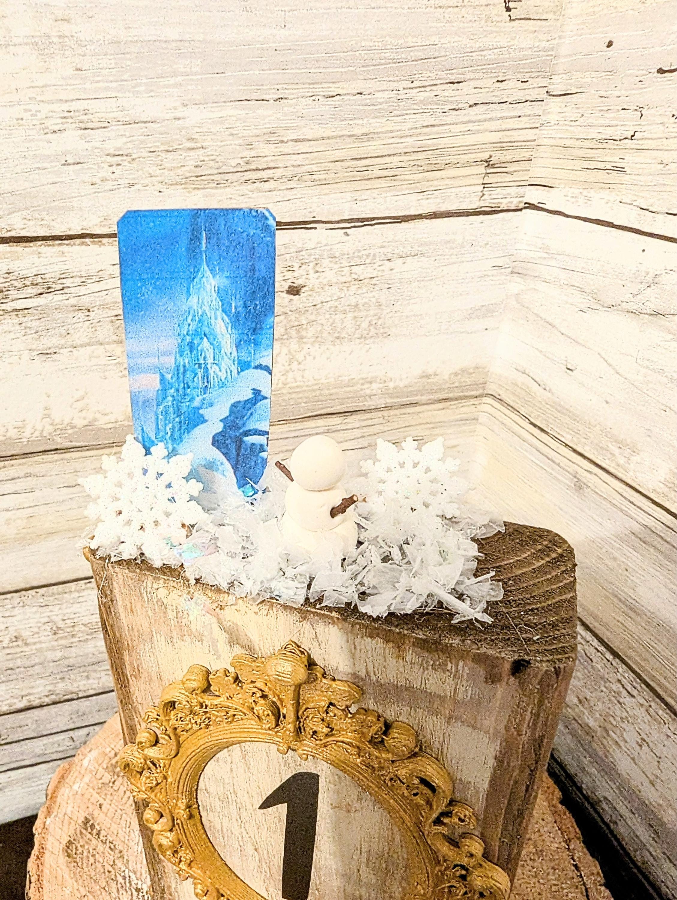 Disney Frozen table number decor, Disney wedding table numbers, Disney wedding decor, Disney wedding, Disney princess table number