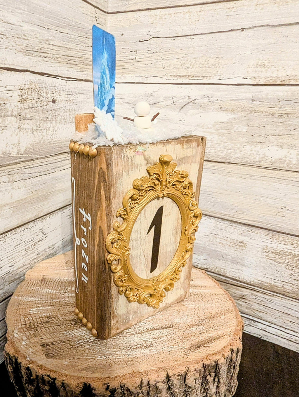 Disney Frozen table number decor, Disney wedding table numbers, Disney wedding decor, Disney wedding, Disney princess table number