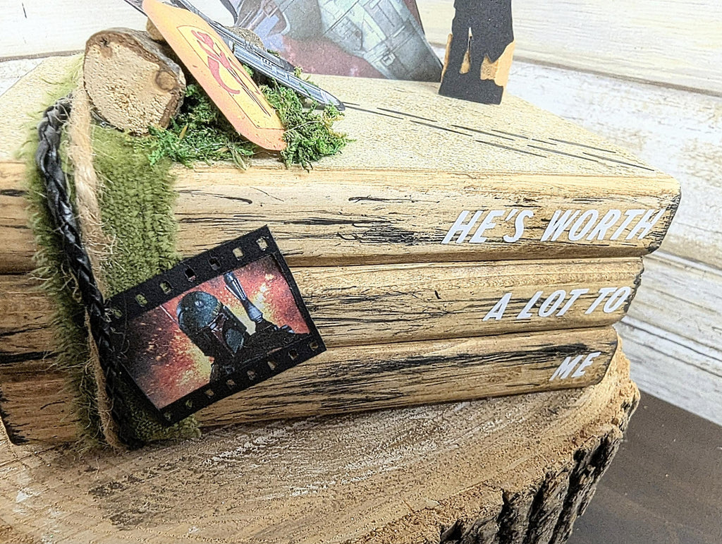 Boba Fett decor, Disney wedding decor, Disney wedding centerpiece, Boba fett Disney Party gift decor, Disney decor centerpiece, Boba Fett