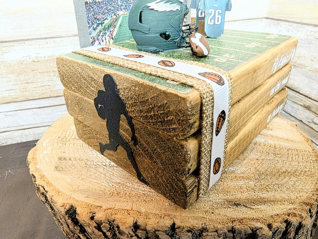 Eagles decor, eagles wedding decor, Eagles wedding centerpiece, Eagles Party gift decor, Football decor centerpiece
