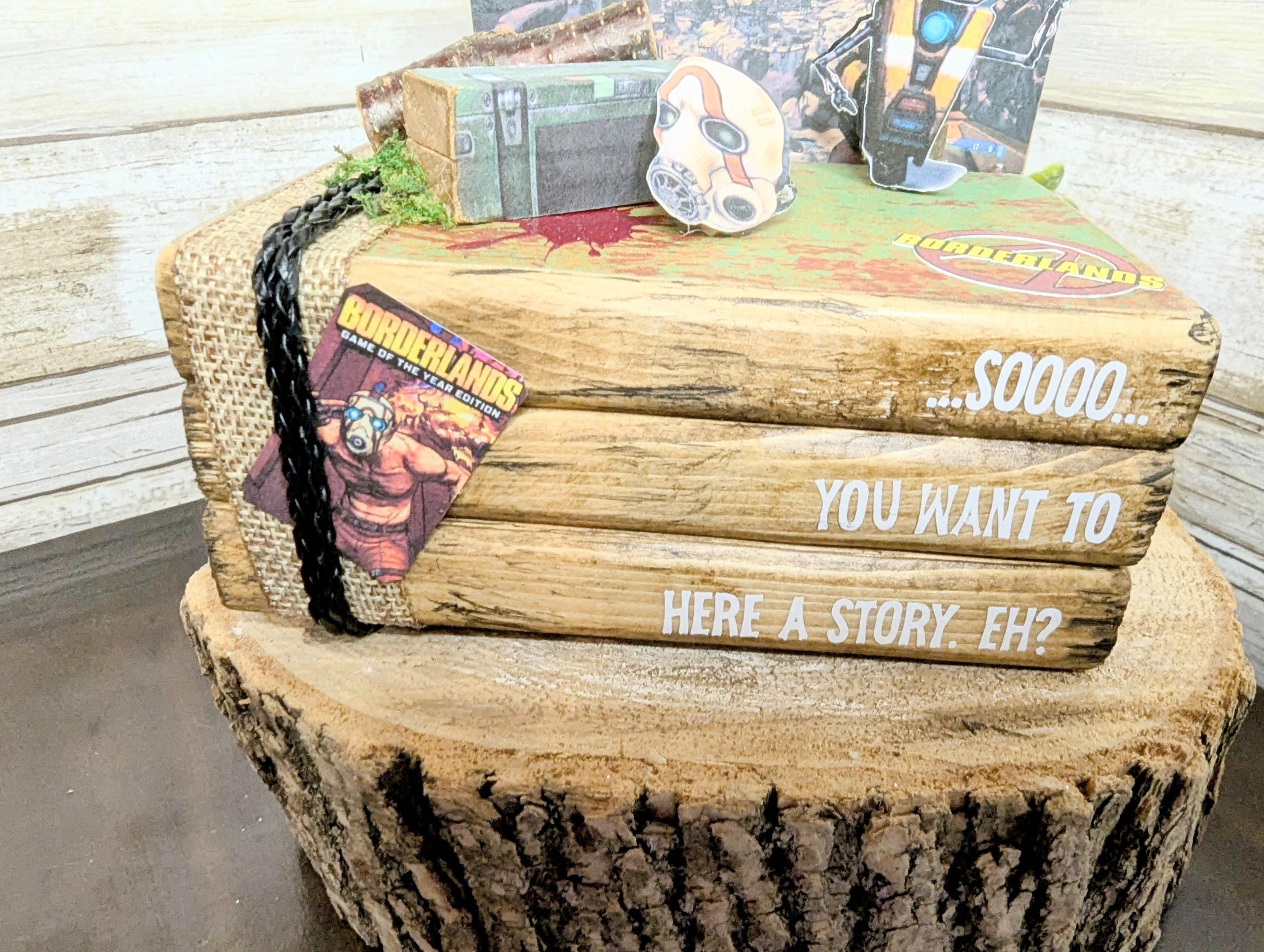 Borderlands decor, video game wedding decor, Borderlands centerpiece, Borderlands Party gift decor, Video game decor centerpiece