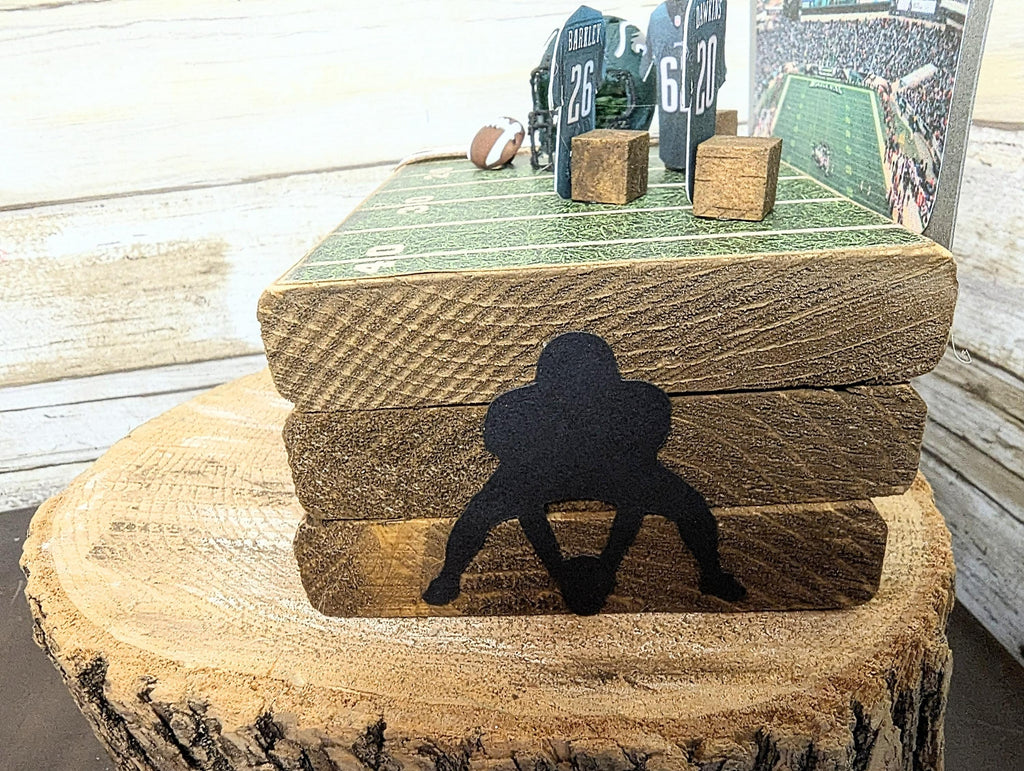 Eagles decor, eagles wedding decor, Eagles wedding centerpiece, Eagles Party gift decor, Football decor centerpiece