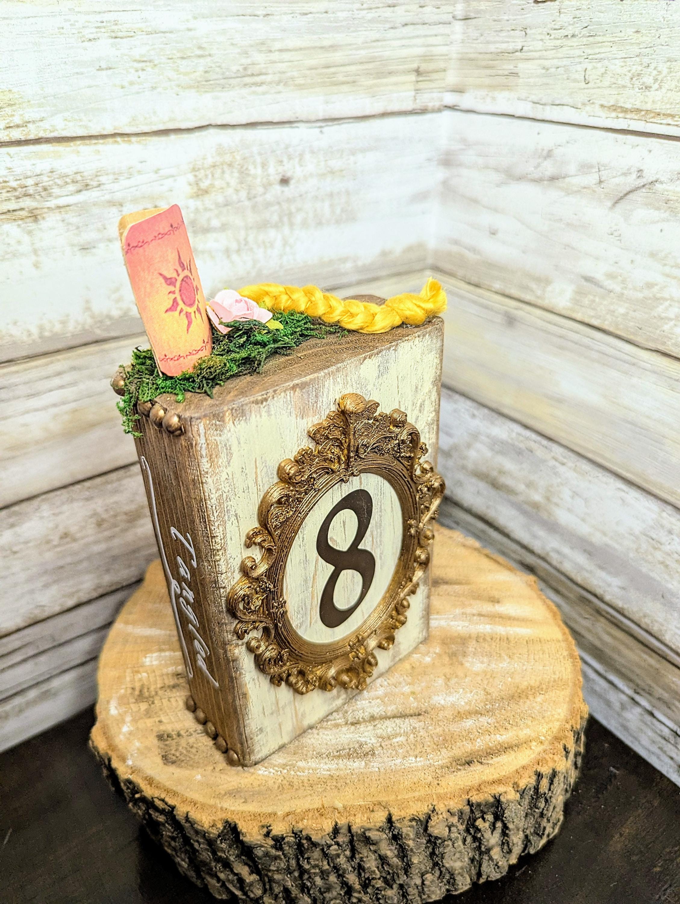Disney Tangled table number decor, Disney wedding table numbers, Disney wedding decor, Disney wedding, Disney princess table number
