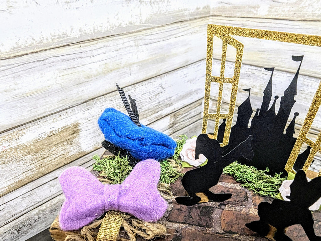 Donald and Daisy Decor, Disney Wedding table decor, Disney wedding centerpiece, Donald and daisy gift, Donald and Daisy wedding decor