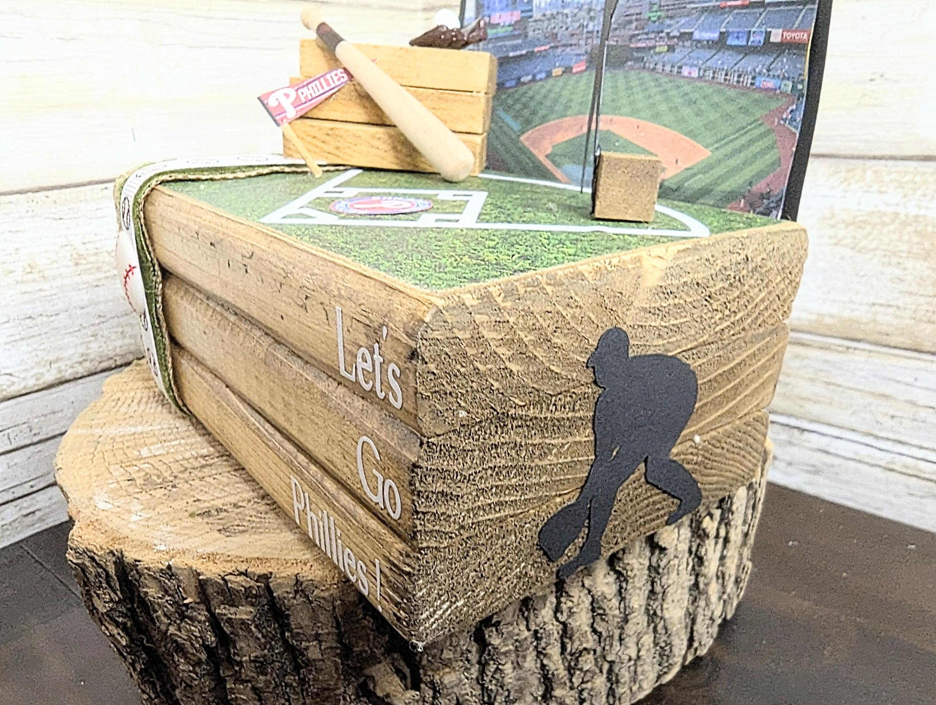 Baseball Decor, Baseball centerpiece, baseball wedding decor, baseball party decor, Baseball gift