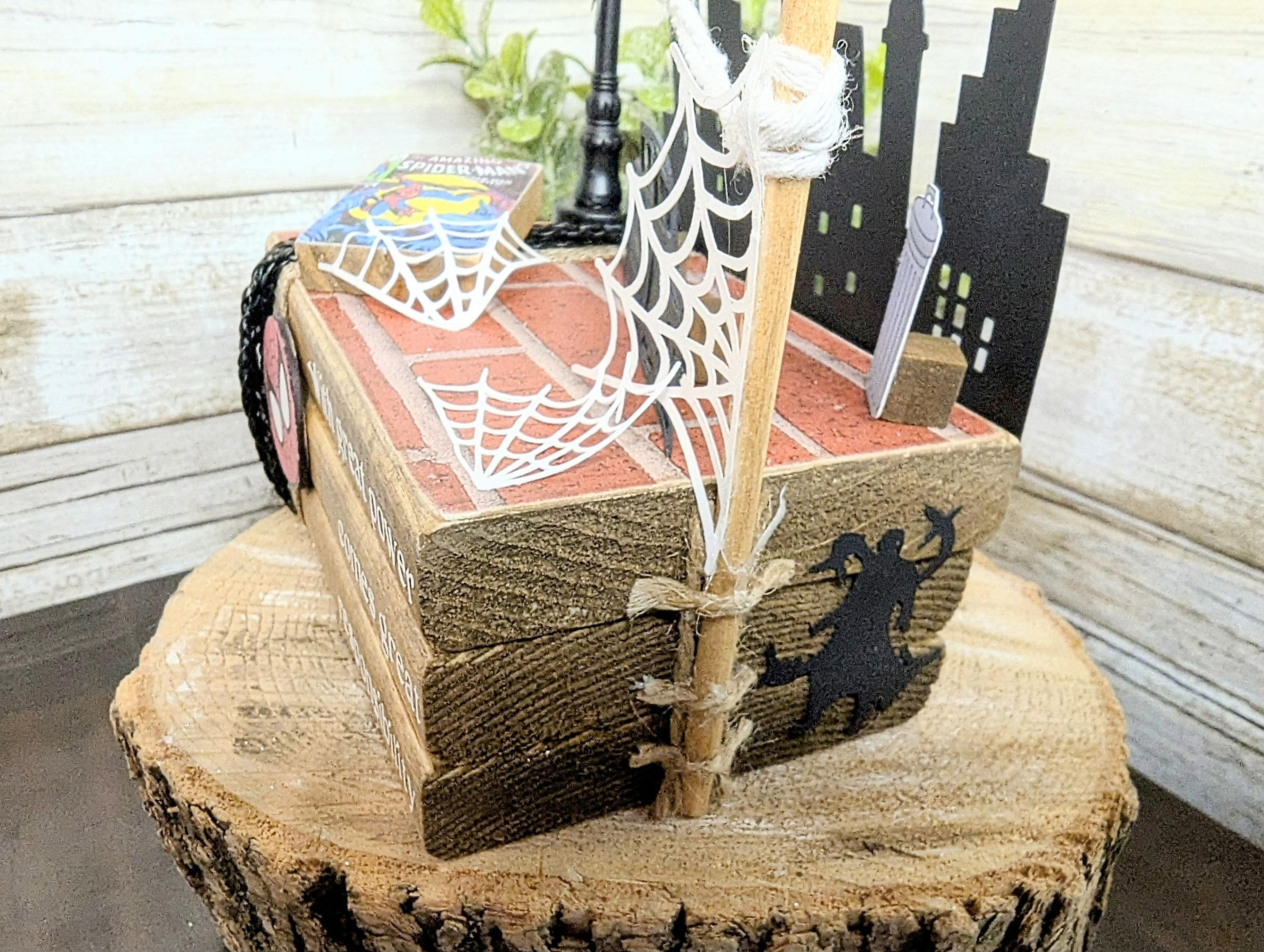 Spider Man decor, super hero wedding decor, Spider man centerpiece, Spider man party gift decor, Disney decor centerpiece