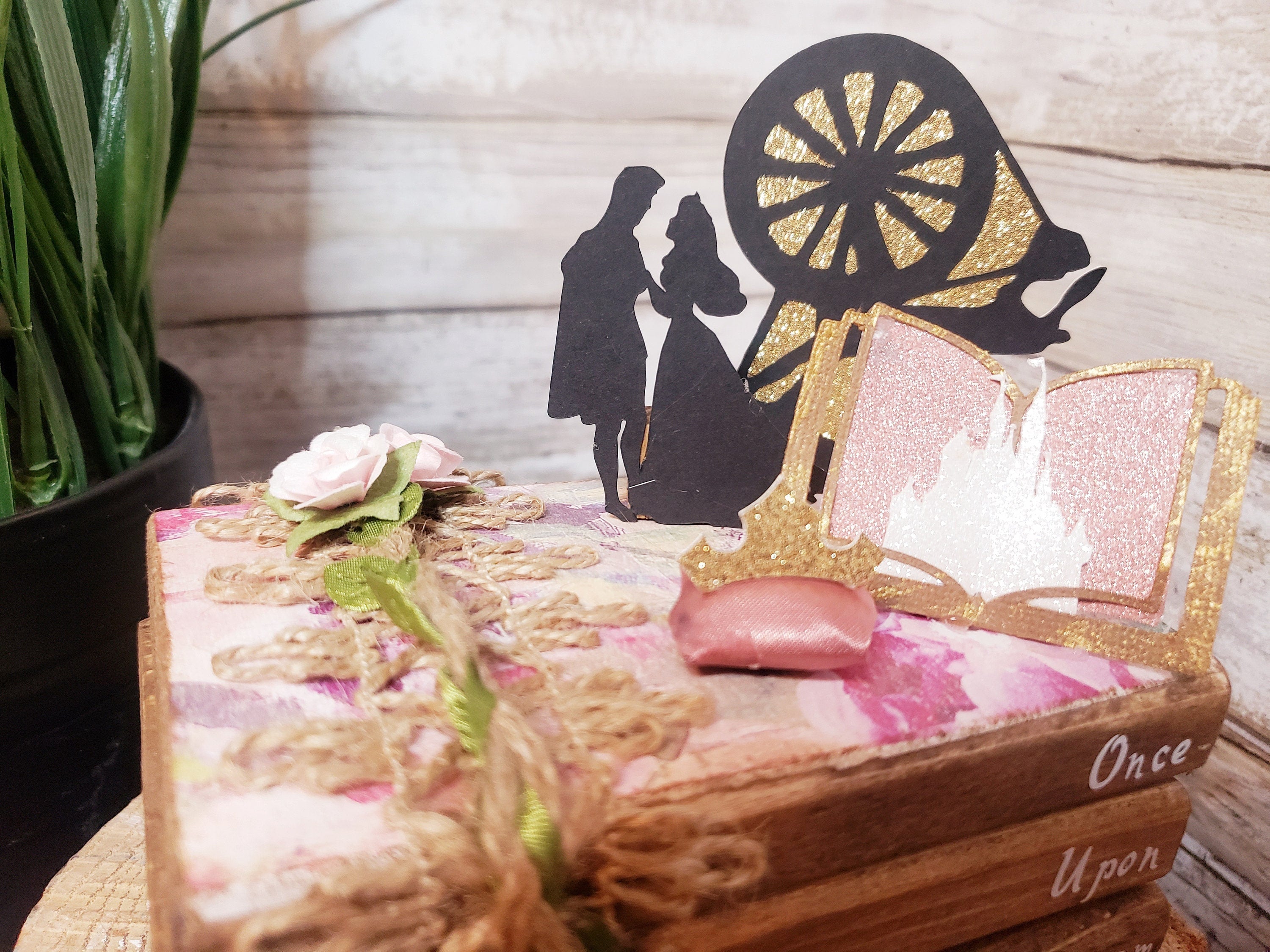 sleeping beauty centerpiece, princess party, Disney wedding decor, Disney princess centerpiece, Disney Sleeping Beauty decor, Disney Couple