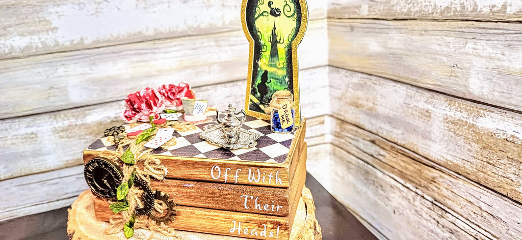 Disney Alice wounder land Decor, Disney Wedding decor, Disney centerpieces party table decor, Alice in wounder land gift, Disney Alice party