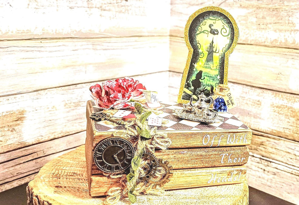 Disney Alice wounder land Decor, Disney Wedding decor, Disney centerpieces party table decor, Alice in wounder land gift, Disney Alice party