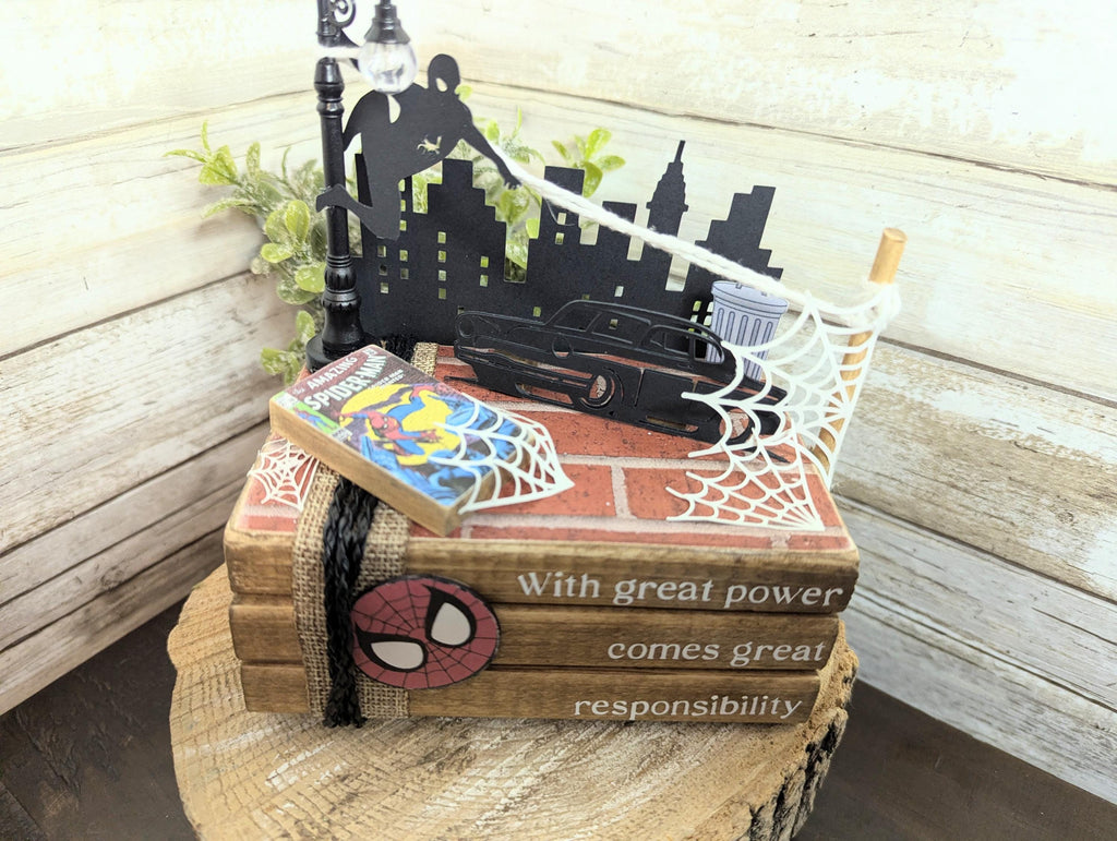 Spider Man decor, super hero wedding decor, Spider man centerpiece, Spider man party gift decor, Disney decor centerpiece