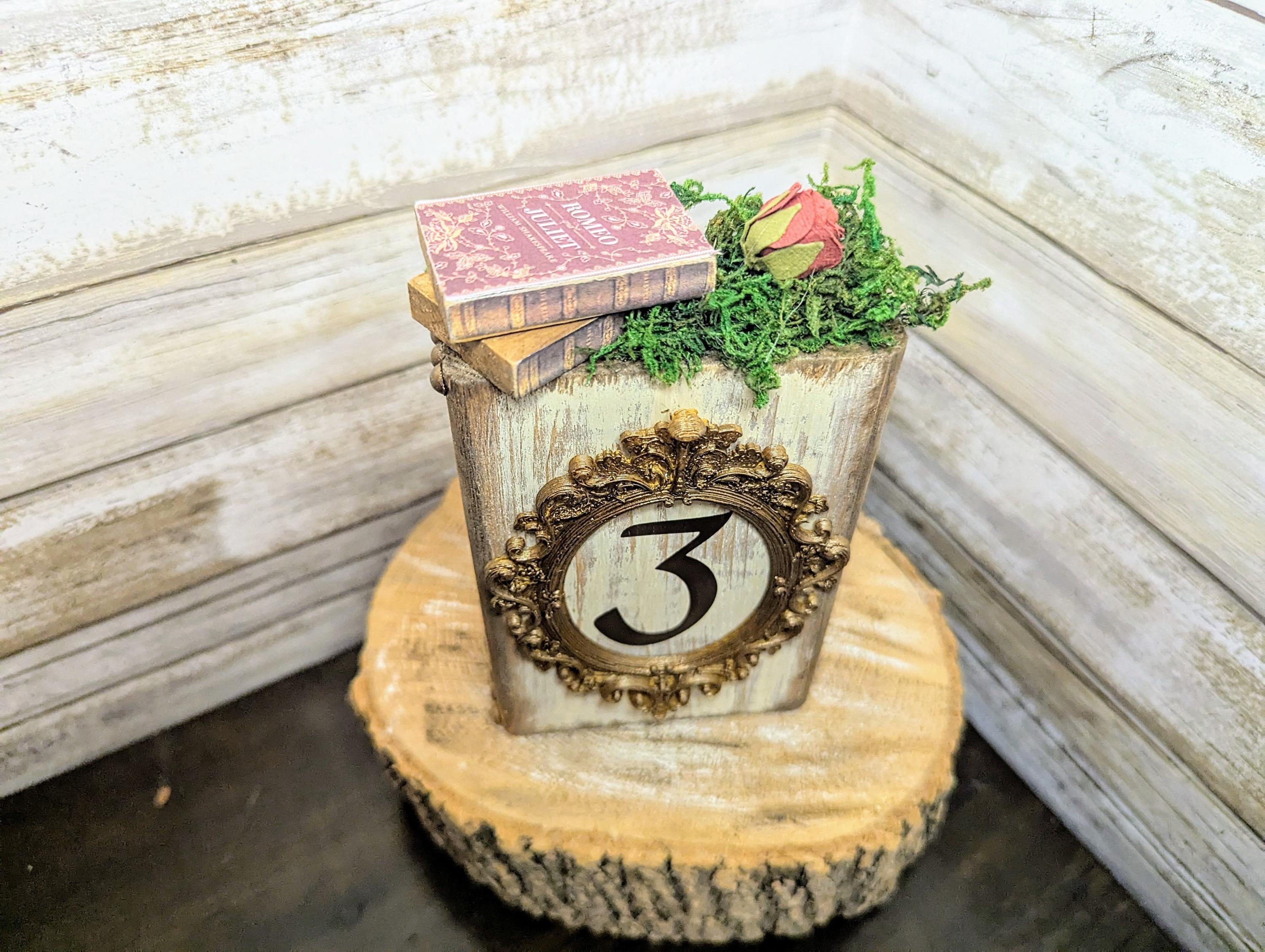 Disney Beauty and beast table numbers decor, Disney wedding party table number decor,Disney wedding, Disney princess table numer